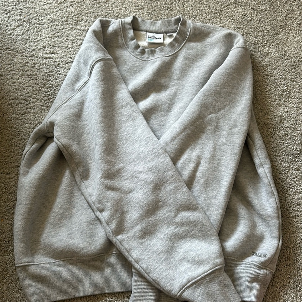TNA COZY FLEECE PERFECT FIT SWEATSHIRT